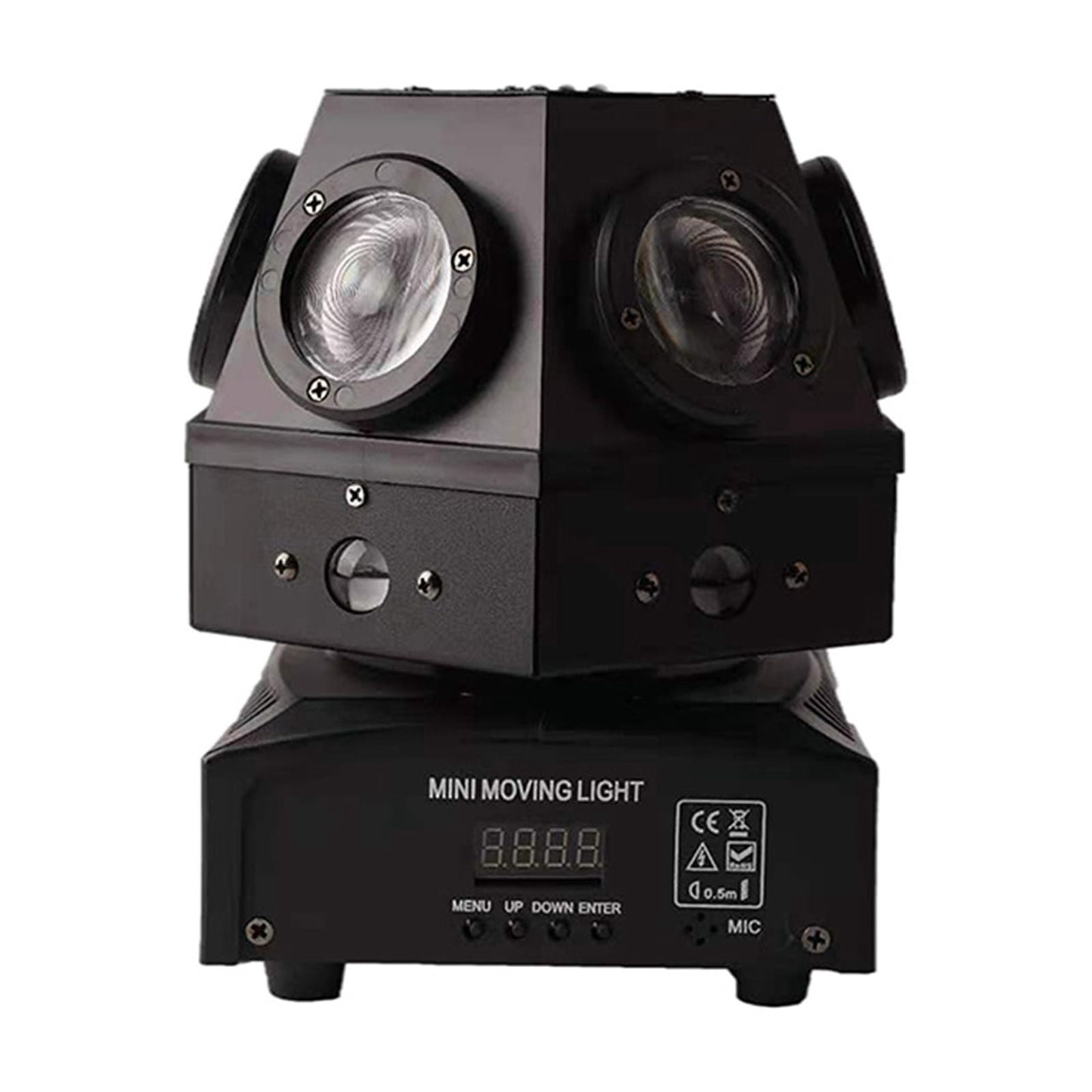 Professional Christmas Stage Lights Beam DJ Disco LED Strobe Party Light DMX512 Sound Music Projector For Home Club