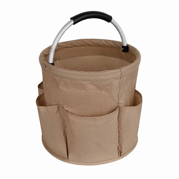 Professional Cleaning Caddy Tote-17L Foldable Storage Bag with Reinforced Handles Picnic/Outdoor Multi-Use Organizer Storage Bag