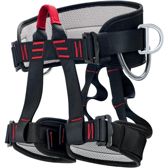 Professional Climbing Harness Safety Belt, Heavy Duty Fall Protection Gear for Rock Caving Tree Rappelling Rescue, Thickening