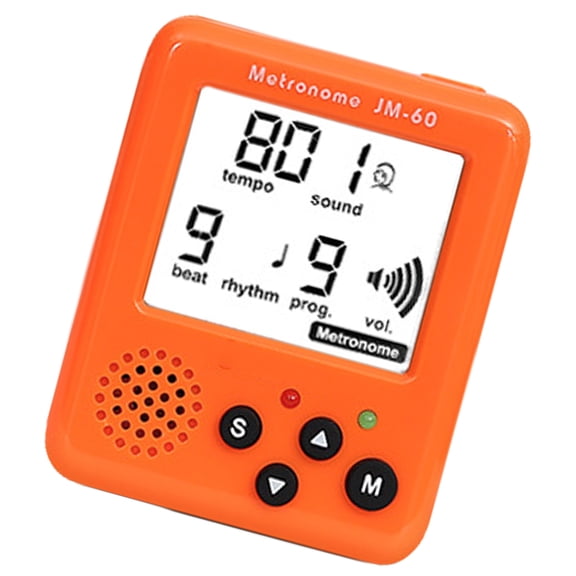 Professional Clip on LCD Digital Metronome Small Sports Running Metronome for Guitar Violin Musical Instrument Accessory