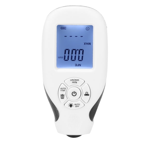 Professional Coating Thickness Gauge Backlight LCD Digital Paint Film Thickness Tester Auto Calibration Meter for Automotive Surface Car Paint (4.3x2.2x1.1 in / 11x5.5x2.7 cm)