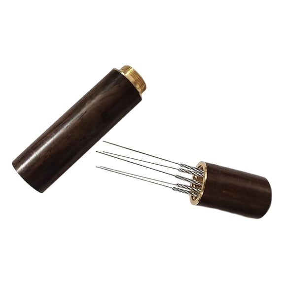 Professional Coffee Tamper Distributor ,Hand stirring Tool, Coffee Distributor Leveler ,Wood Espresso Tools for Coffee ,Shop Hotel Milk spiral