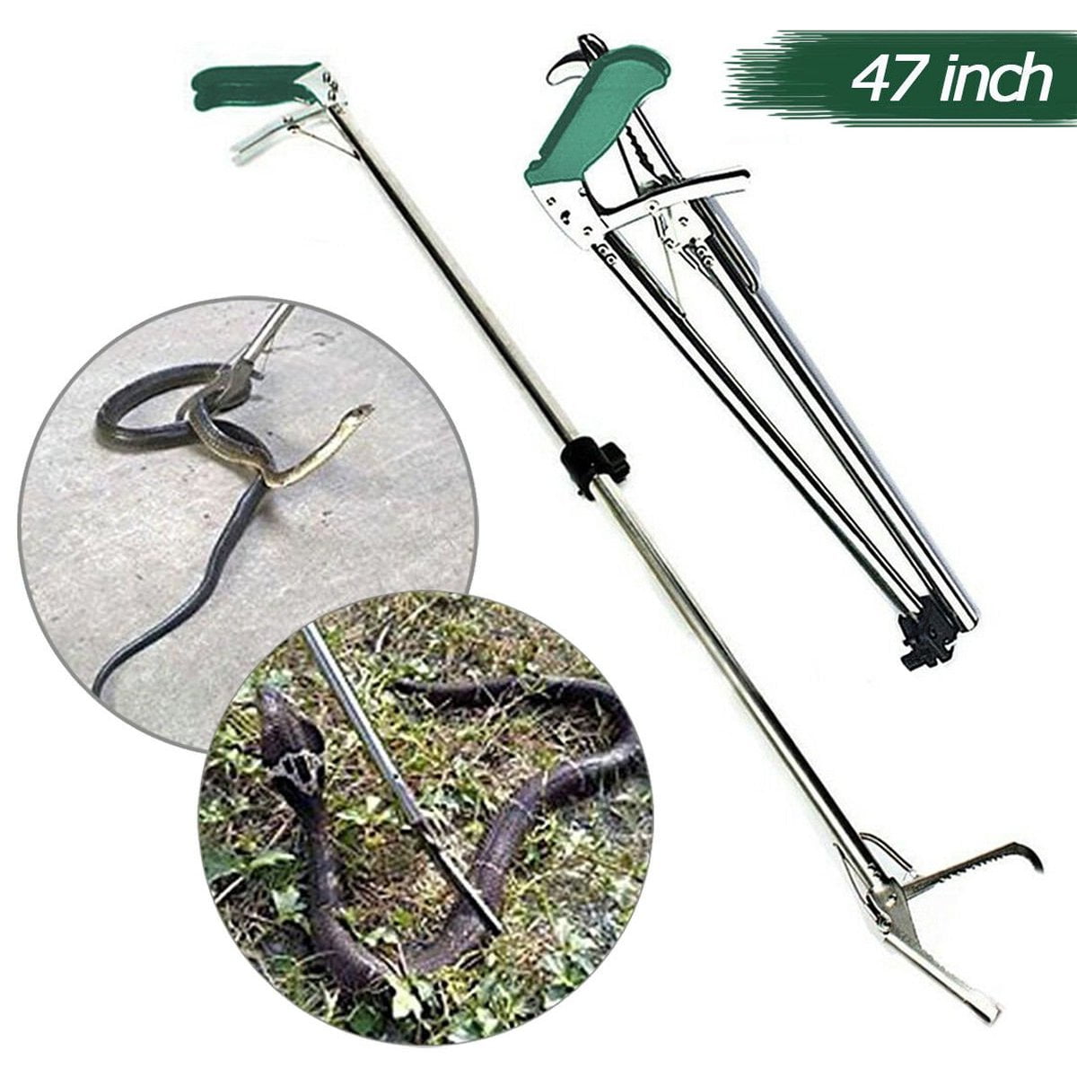 IC ICLOVER 52 Inch Aluminum Alloy Snake Tongs, Professional Standard A –  icloverhunting