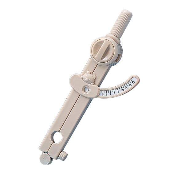Professional Compasses with Scale, Adjustable Compasses with Lockable Divider for Student Teacher and