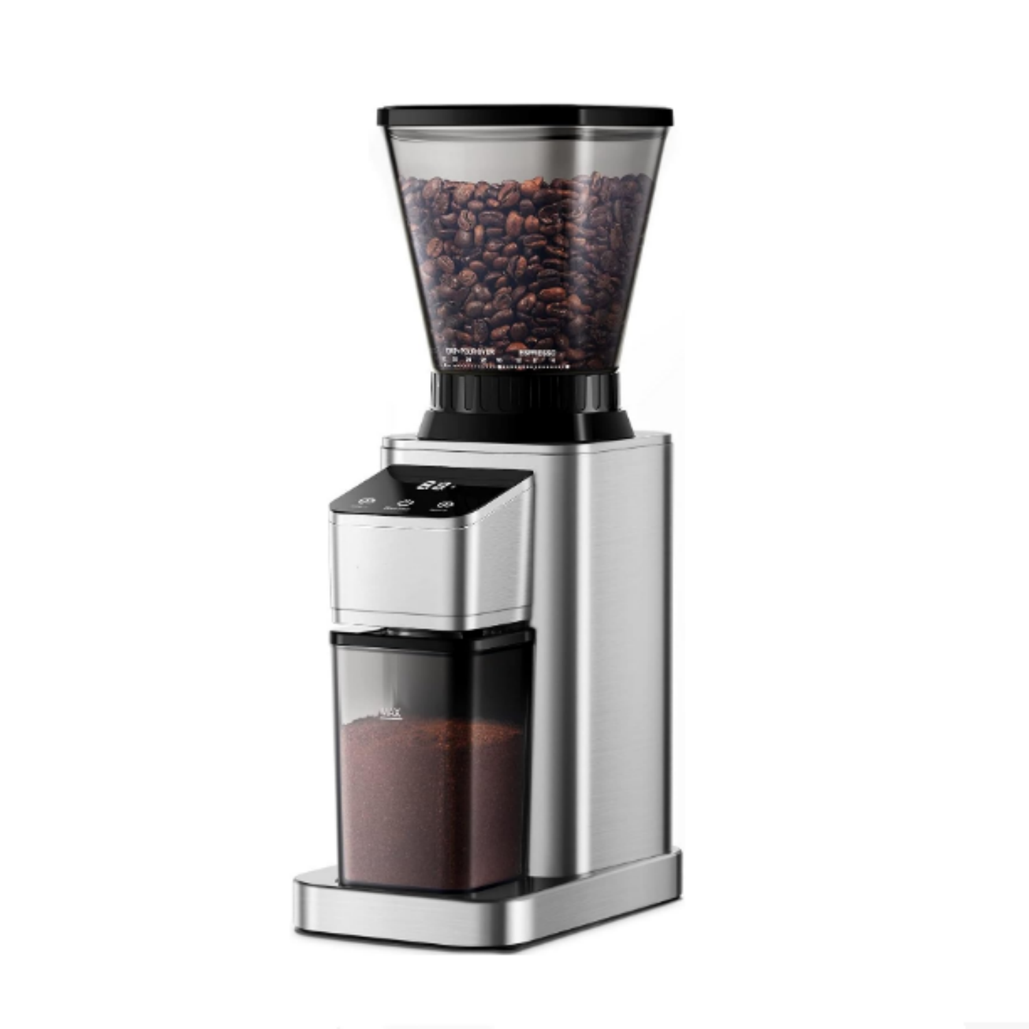 Professional Conical Burr Coffee Grinder Coffee Bean Grinder With 48 Professional Conical Burr Coffee Grinder Coffee Bean Grinder With 48