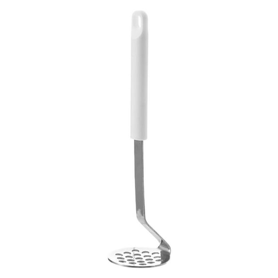 Professional Cooking Potatoes Masher, Mini Potato Mashers Stainless Potato Food Masher with Handle, Hand Masher Vegetables Fruits Masher Kitchen Tool for Cooking Integrated Masher