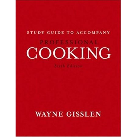 Pre-Owned Professional Cooking Study Guide (Paperback) 0471663751 9780471663751
