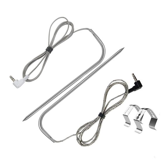 Professional Cooking Thermograph Double Installation Approaches For Oven Smoker Untarnished Plaited Cable