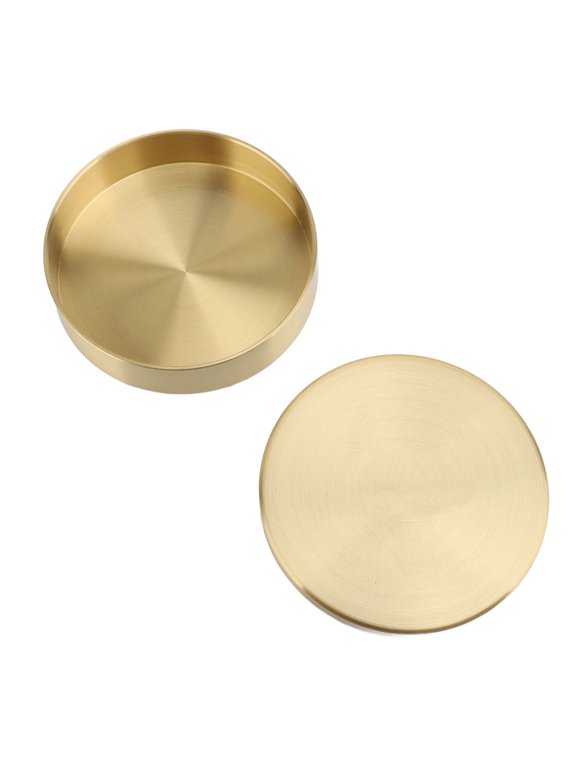 Professional Copper Watch Oil Cylinder Dustproof Tight Seal Watchmaking Cleaning Jar - 3.54 x 3.54 x 1.18 in / 9.0 x 9.0 x 3.0 cm