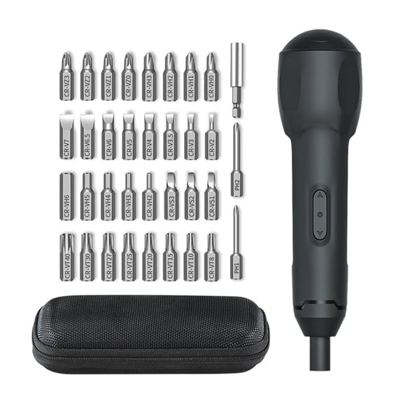 Professional Cordless Electric Screwdriver Set USB Rechargeable Hand Tool For Electronics Assembly Hobby Car Maintenance