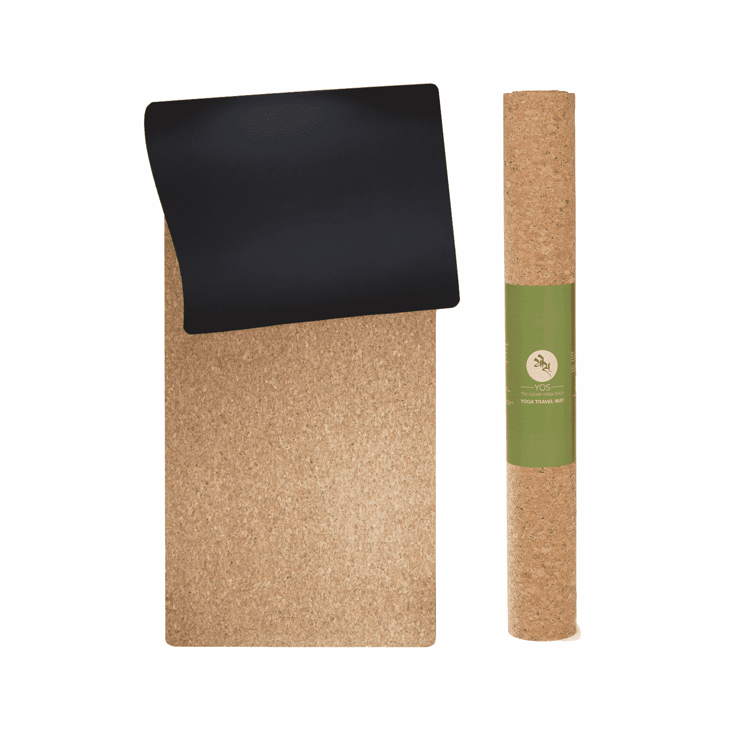 Yos - The Indian Yoga Shop Cork Yoga Mat 4.5mm Thickness 1-Count 72 in
