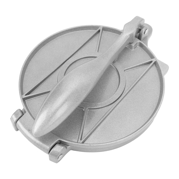 Professional Corn Tortilla Maker Manual Aluminum Alloy Taco Presser, Compact Flour Tortilla Press and Roti Maker for Mexican Tacos, Burritos and Empanadas, 9.4 x 8.3 x 3.1 Inches / 24 x 21 x 8 cm
