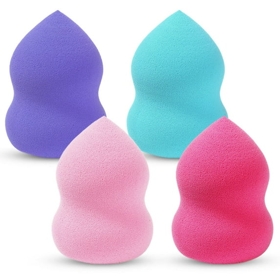 Professional Cosmetic Makeup Blending Sponge Contour Egg Foundation Powder Puffs