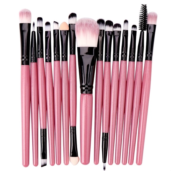 Professional Cosmetic Makeup Brush Sets for Women and Girls - 6, 15 and 18 Pcs Sets
