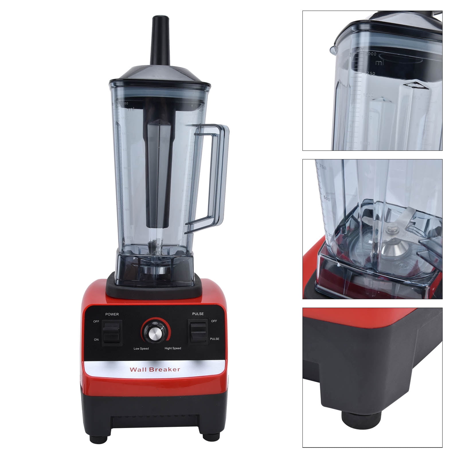 Cergrey Professional Countertop Blender, Multifunction Blender Smoothies Milkshake Maker