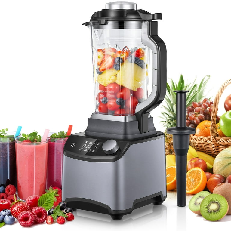 Professional Countertop Blender for Kitchen, Housnat 1200W(Max 2200W) High  Power Crushing Ice, Veggies, Shakes, 60 oz