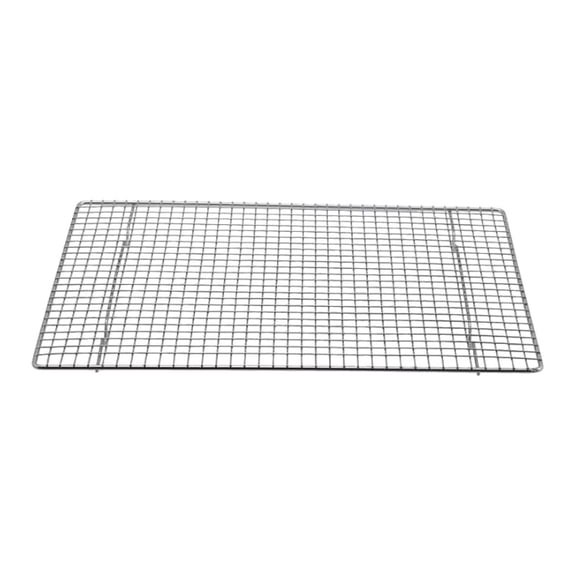 Professional Cross Wire Cooling Rack Half Sheet Pan Grate - 16-1/2" x 12" Drip Screen 2 Pack