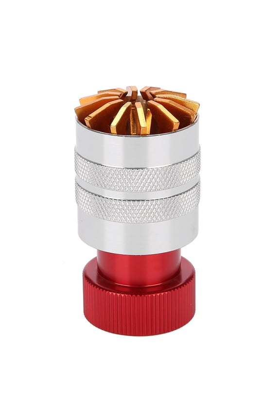 Professional Crystal Removing Inserting Watch Repair Tool Universal Watchmaker Case Cover Removal Opener Red for Acrylic Glass and Convex Plastic Cover Maintenance (2.76 x 1.57 x 1.57 Inches)