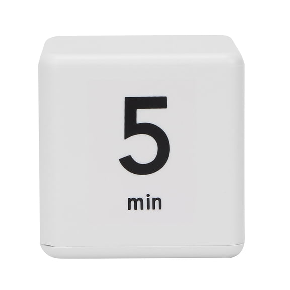 Professional 1-3-5-10 Minute Cube Timer for Time Management - Beauty Salon & Classroom Learning Tool