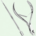 Professional Cuticle Nipper Set, Stainless Steel Epidermis Remover for