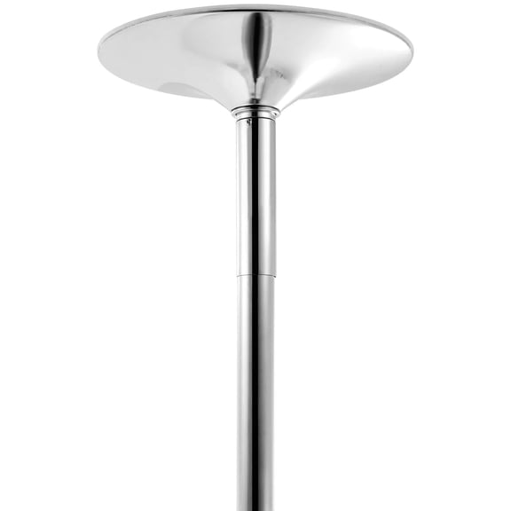 Professional Dancing Pole, Spinning Static Dancing Pole Kit, Portable Removable Pole, 45mm Heavy-Duty Stainless Steel Pole, Height Adjustable Fitness Pole, for Exercise Home Club Gym, Silver
