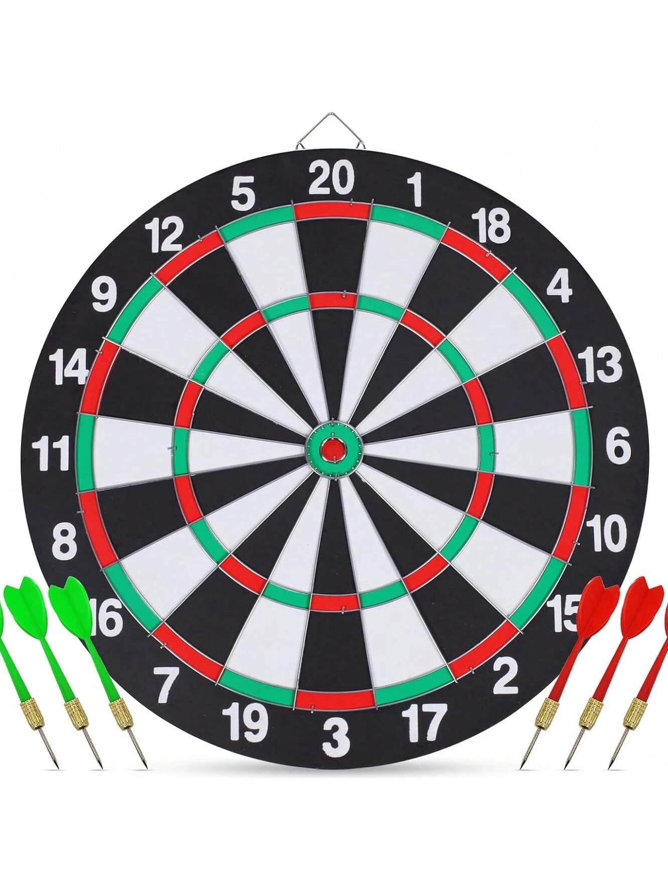 Professional Dart Board Set Indoor Home Leisure Entertainment Paper Target Darts Set Outdoor Paper Target Dart Board,12in