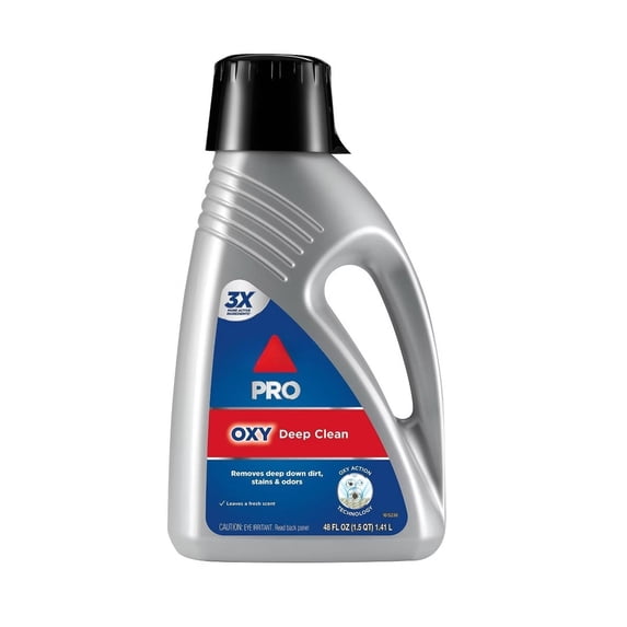 Professional Deep Clean + Oxy 48oz. Upright Carpet Cleaner Formula - Fresh Scent, Stain Eliminator Solution