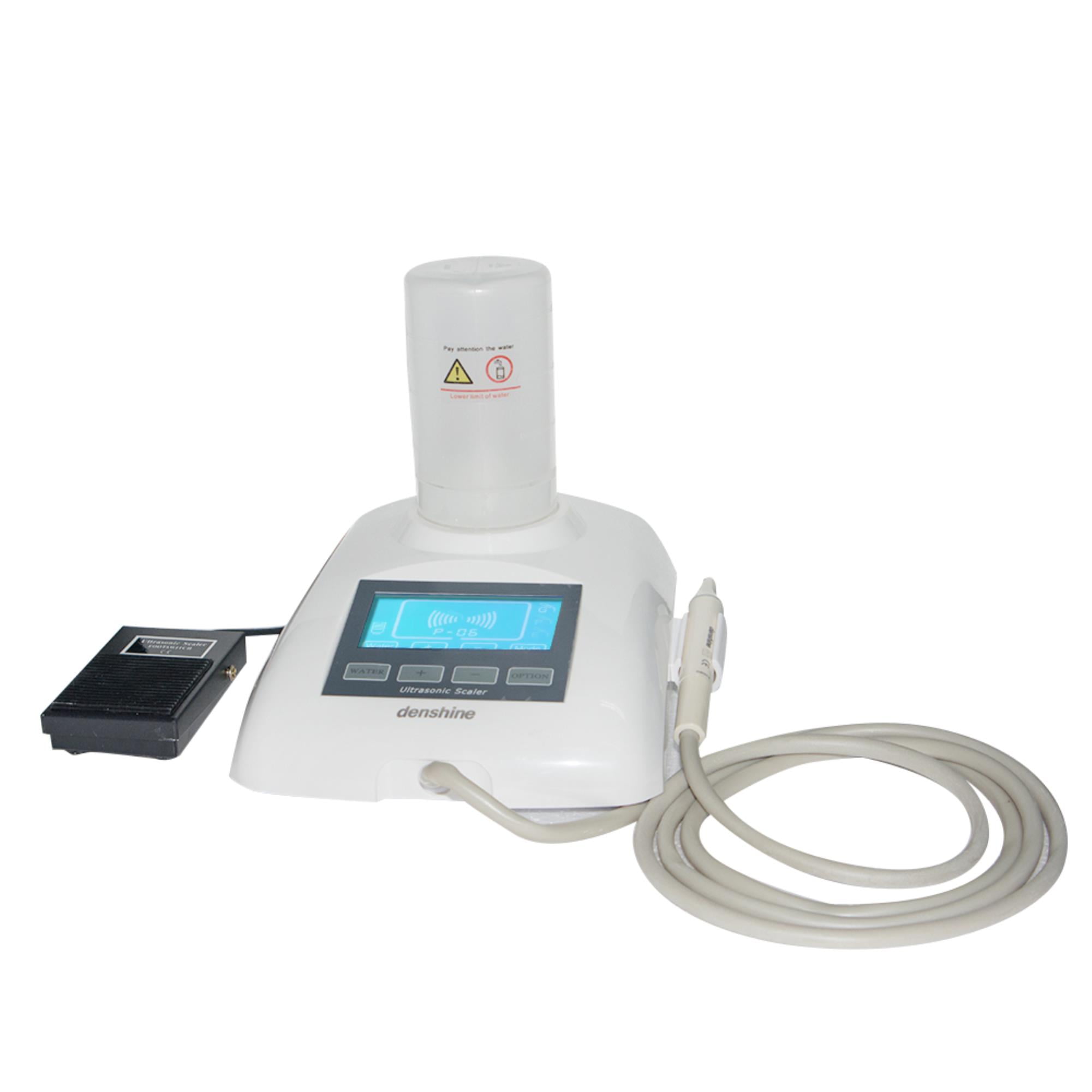 Professional Dental Ultrasonic Scaler with LCD Display, Self-Contained Water Bottle, and Multiple Tips - Ideal for Dentists and Dental Hygienists