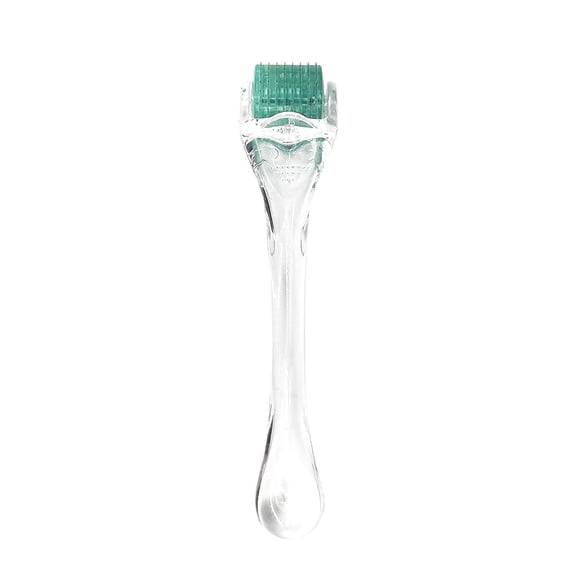 Professional Derma Roller 0.5MM, 200 Real Individual Titanium Microneedle Roller, Microneedling Roller for Face Body Scalp, Micro Needle Beauty Tool for Men Women