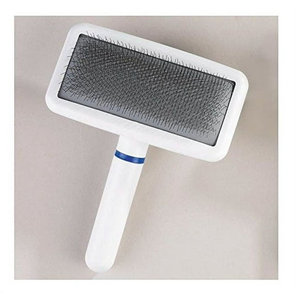 Professional Designer Soft Slicker Stainless Steel Dog Grooming Brushes for Dogs(Small - 3½"L x 2"W)