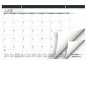 Professional Desk Calendar 2024-2025 - 11"x17" (Black)