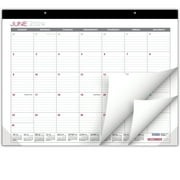 Professional Desk Calendar 2024-2025 - 22"x17" (Black)