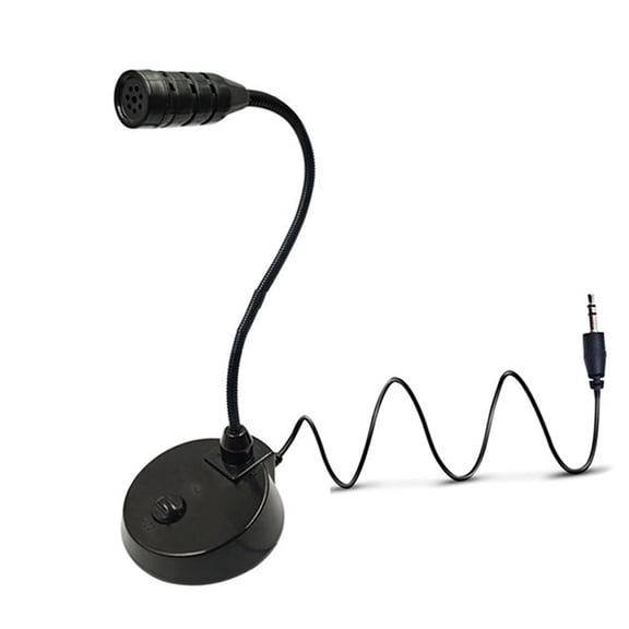 Professional Desktop Conference Microphone Mechanical Mute Button Digital/Analog Inputs Intelligent Noise reductions