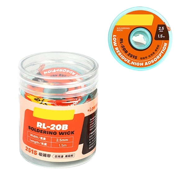 Professional Desoldering Braid with Not Oxidation Solder Wicks Desoldering Tape for Circuit Board