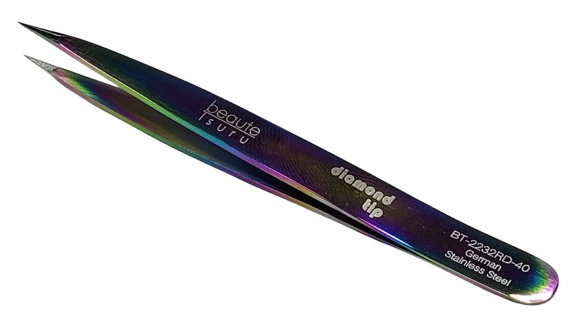 Professional Diamond Tip Eyebrow Tweezers