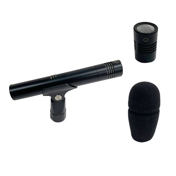 Professional Diaphragm Condenser Microphone Supercardioid Mic with Cardioid Microphone Head Pickup Microphone
