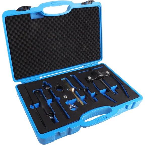 Professional Diesel Injector Sleeve & Cup Remover & Installer Tool Kit for Volvo D13 D15 D16 & Mack MP7 MP8 MP10 Engines | Heavy Duty Replacement for OEM 88800387 9986174 | Essential Truck Repair Set