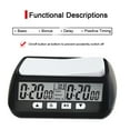thumbnail image 1 of Professional Digital Chess Timer Game Clock For Board Games Portable Chess Clock, 1 of 7