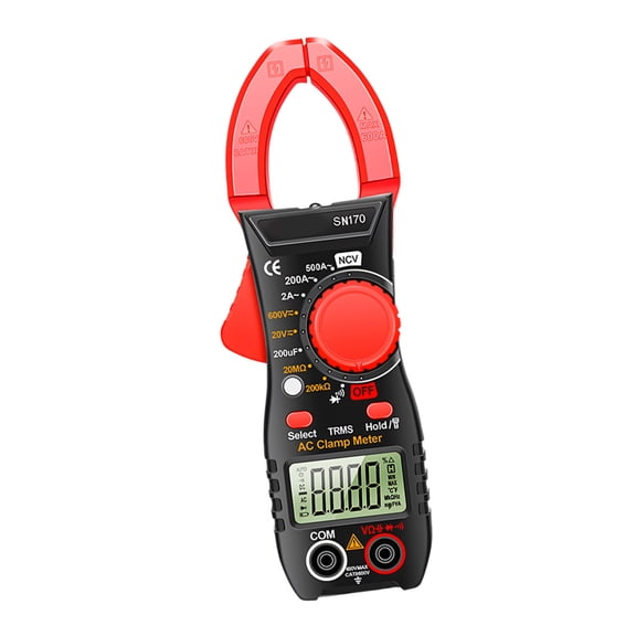Professional Digital Clamp Meter Measuring Voltages Current Resistance Capacitance For Commercial Applications