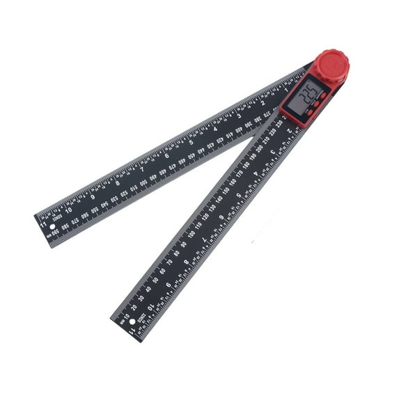 Professional Digital Protractor Shockproof with Backlit LCD Display Angle Measuring Tool for Architectural Drafting