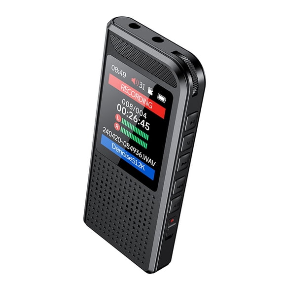 Professional Digital Recorders Featuring Strong ABS Meeting Voice Recording for Clear Sound & Long Duration