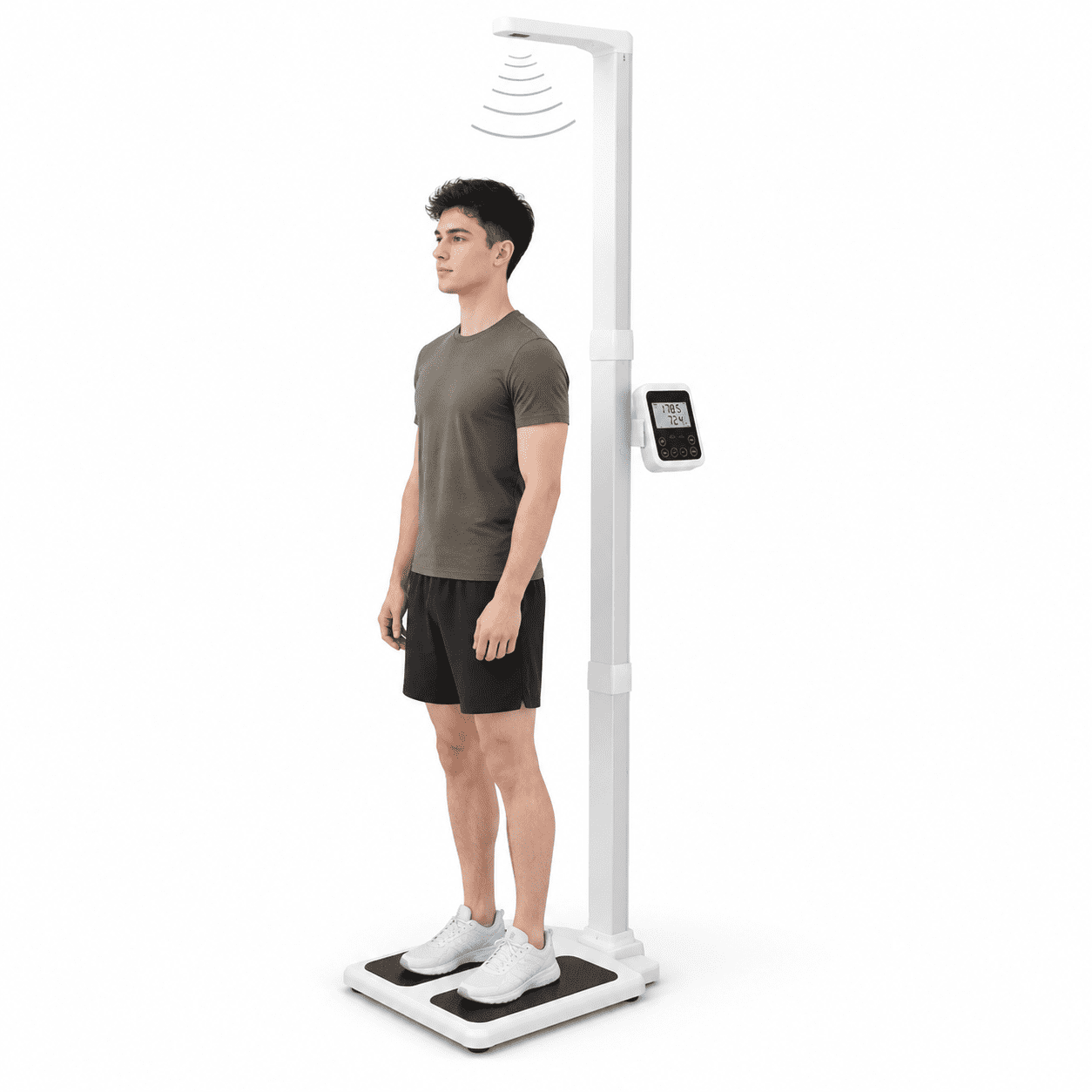 Professional Digital Scale Ultrasonic Height And Weight Multifunctional ...