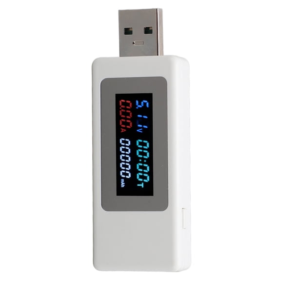 Professional Digital USB Color Screen Tester - High Accuracy Voltage Current Charging Detector for Mobile Phones and Power Banks, Dual Unit 8 x 3 x 2 inches / 20.3 x 7.6 x 5.1 cm