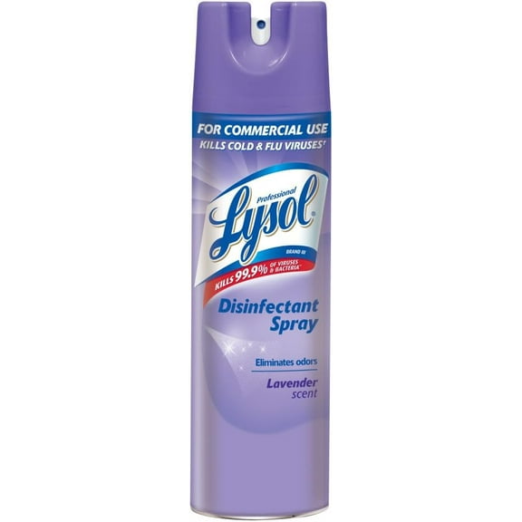 Professional Disinfectant Spray, Lavender Scent, 19 Ounce