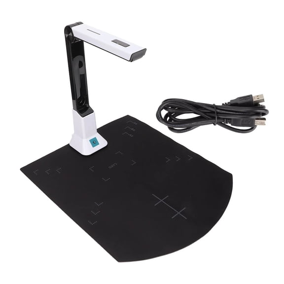 Professional Document Camera 8 Million Pixels HD A4 Auto Focusing USB Document Camera Scanner for Scanning Files Notes Picture