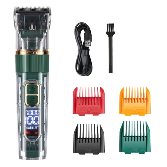 Professional Dog Clipper Dog Hair Clippers Grooming for Pet Cat Dog Rabbit Rechargeable Haircut Trimmer Shaver Kit Low Noice ,Easy to Operate