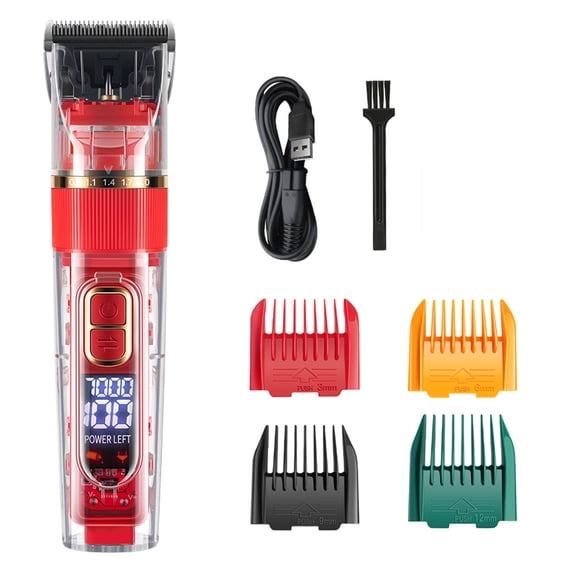 Professional Dog Clipper Dog Hair Clippers Grooming for Pet Cat Dog Rabbit Rechargeable Haircut Trimmer Shaver Kit Low Noice ,Easy to Operate