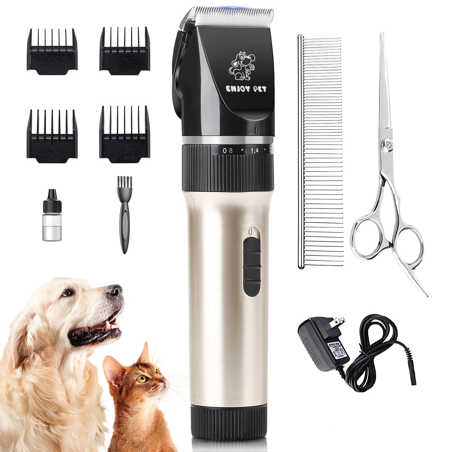Professional Dog Clippers Trimmer for Grooming Dog Grooming Kit Tools