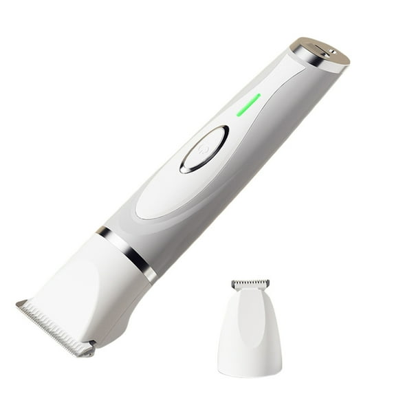 Professional Dog Grooming Clipper â 2-in-1 Dual Blade System (Standard & Narrow Heads), 2-Speed Adjustable, USB Rechargeable & Ultra Quiet (800mAh, for Full Body & Paw Trimming)