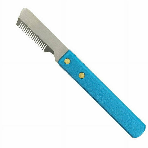 Professional Dog Grooming Pet Coat Fur Stripper Knives Trimmer Stripping Tools (Coarse)